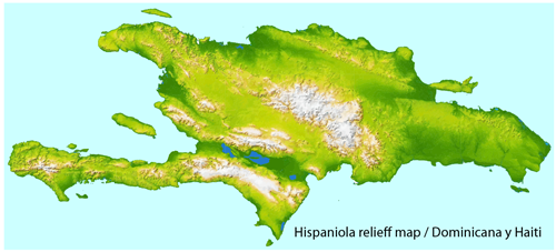 Full vector relief map of the Dominican Republic, exact scale, the ability to bind to the coordinates.
Only terrain without roads. For the design, printing. 
Editable map. 
Free Download.
Corel Draw >>>
Adobe Illustrator CS4 >>>Completo mapa en relieve del vector de la República Dominicana, la escala exacta, la capacidad de unirse a las coordenadas. Único terreno sin caminos. Para el diseño, impresión. Editable map. 
Gratis Descarga. Corel Draw>>> Adobe Illustrator CS4 >> 