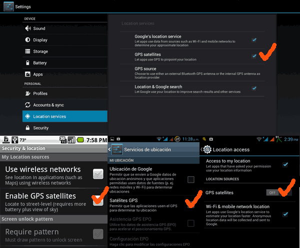 Antes de comprar el mapa GPS favor verificar si el cellular suyo tiene el modo GPS for Android Offline