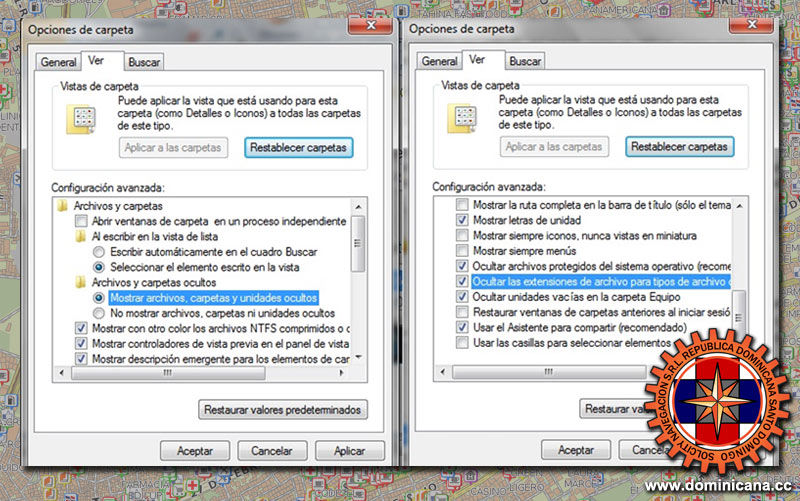 El manual de la instalacion del GPS Mapa Dominicano al Garmin