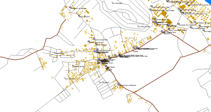 Punta Cana review map, republica dominicana