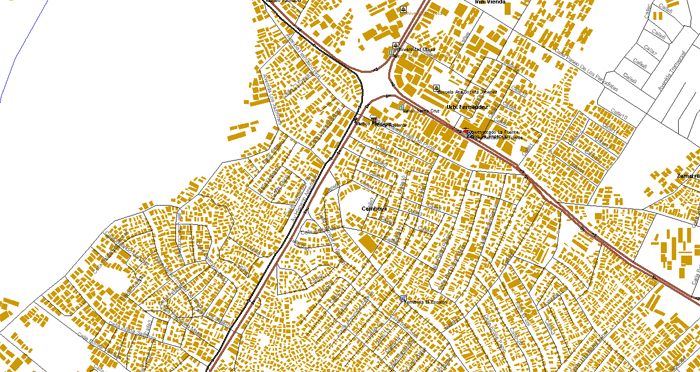 Santjago, review map, republica dominicana